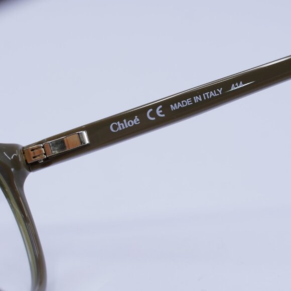 🕶️ New Chloe CE2666 303 Eyeglasses - Khaki Frame 52mm - Picture 8 of 9